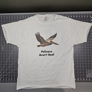 Pelicans Aren't Real Tshirt Medium Ocean A$$ Turkeys Are Streetwear Surfer Read